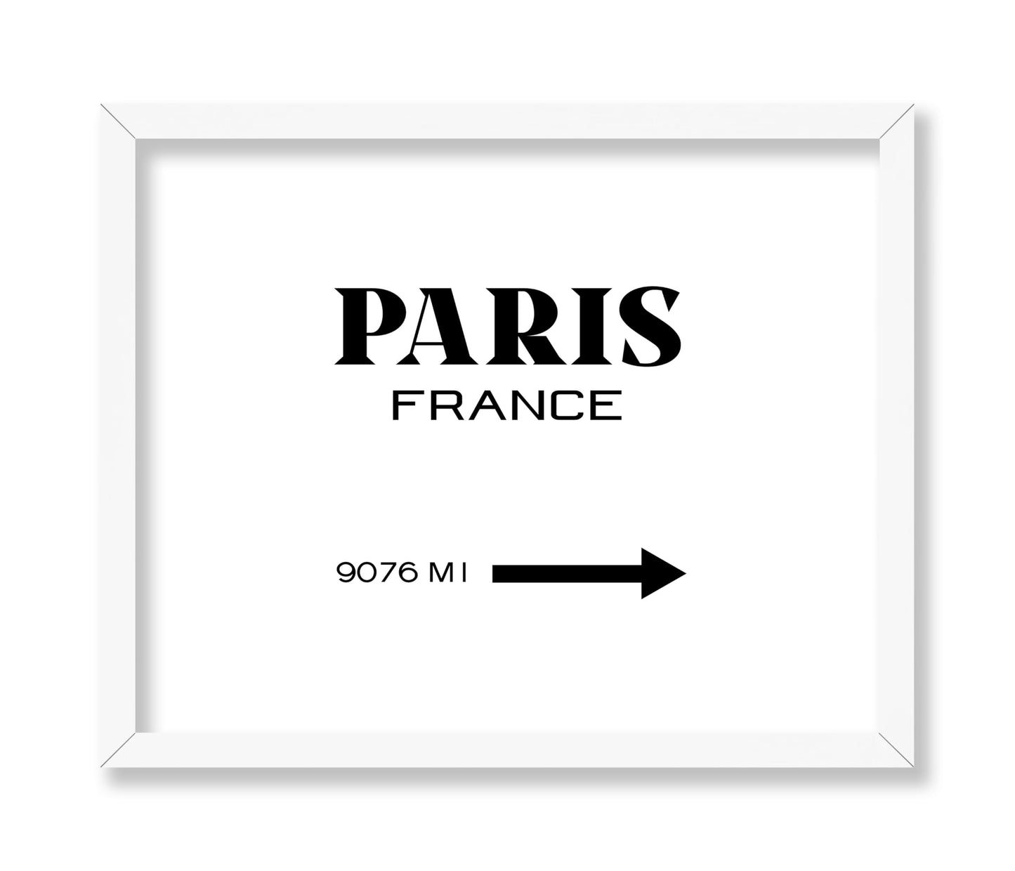 Paris France Sign