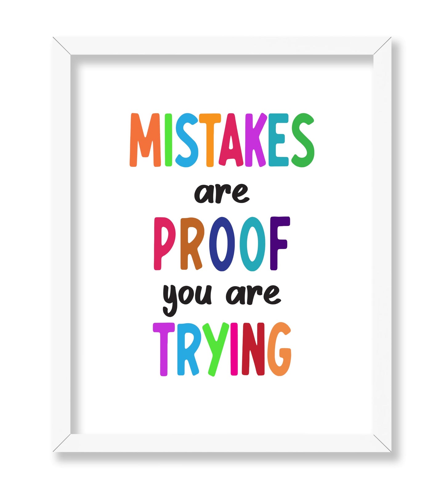 Mistakes Are Proof