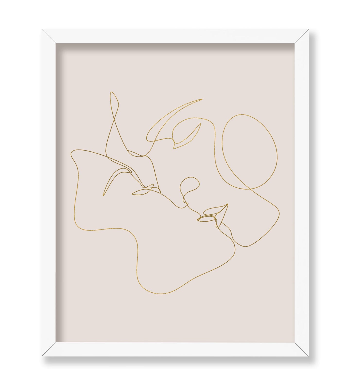 Lover's Kiss Outline No1