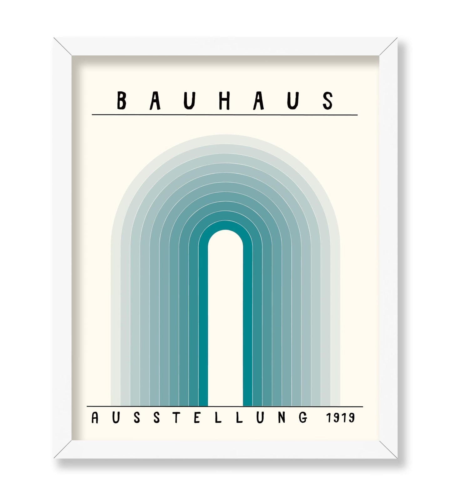 Blue Bauhaus Ausstellung 1919