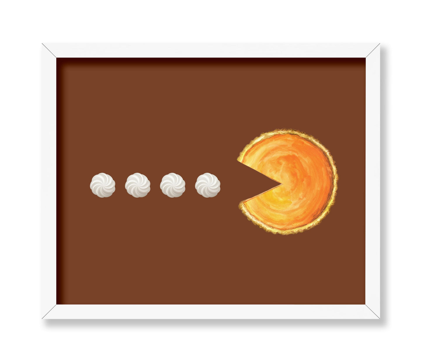 Pumpkin Pie Eating Whipped Cream