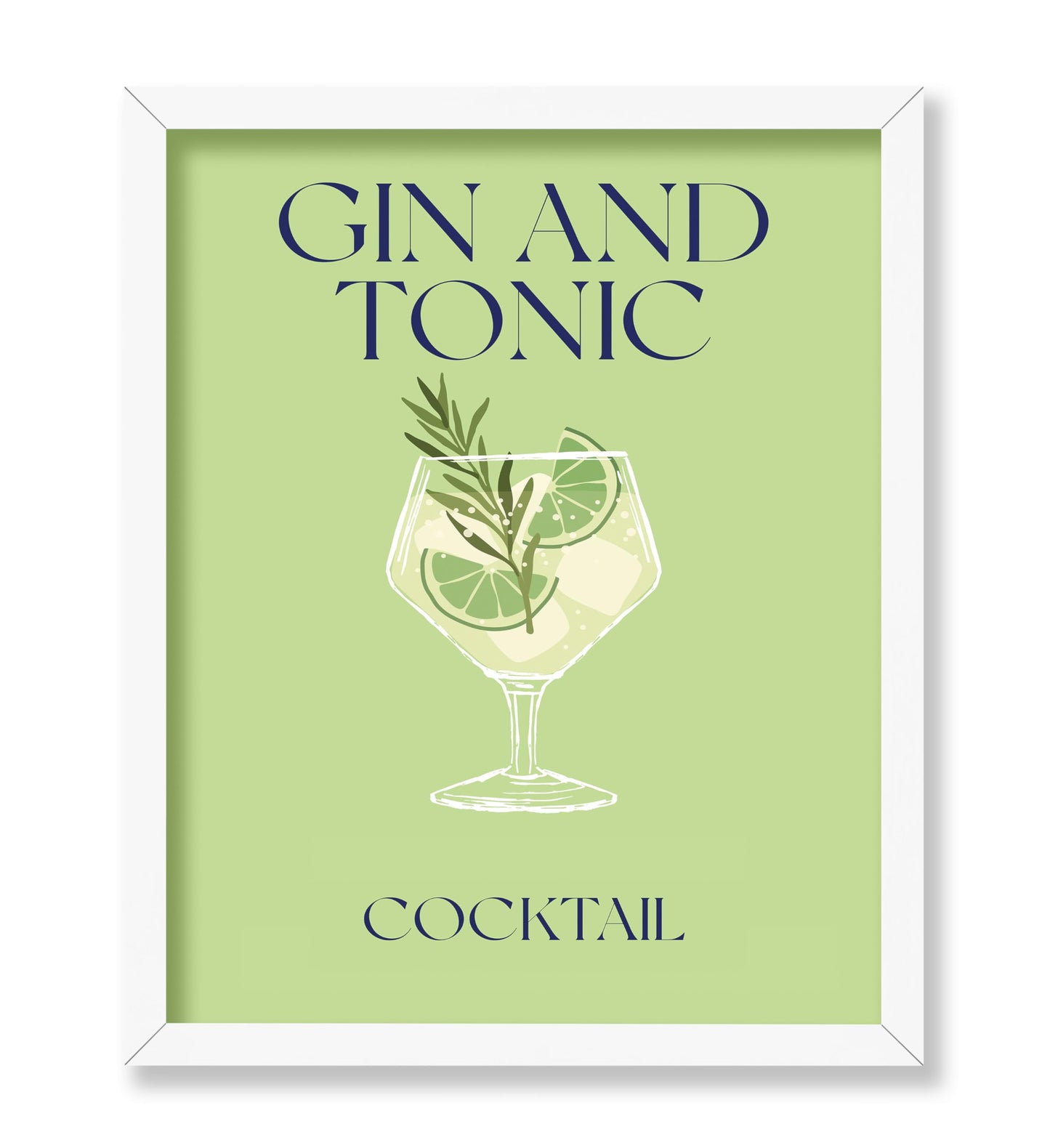 Gin And Tonic Cocktail