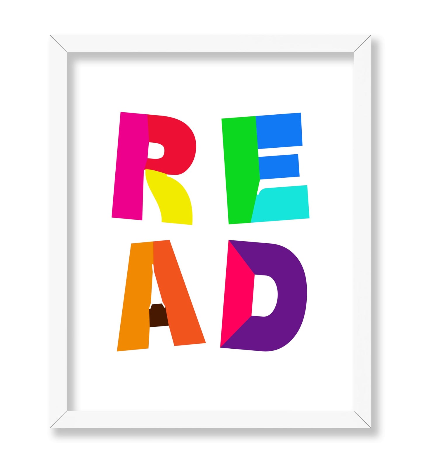 Read Rainbow Typography No1
