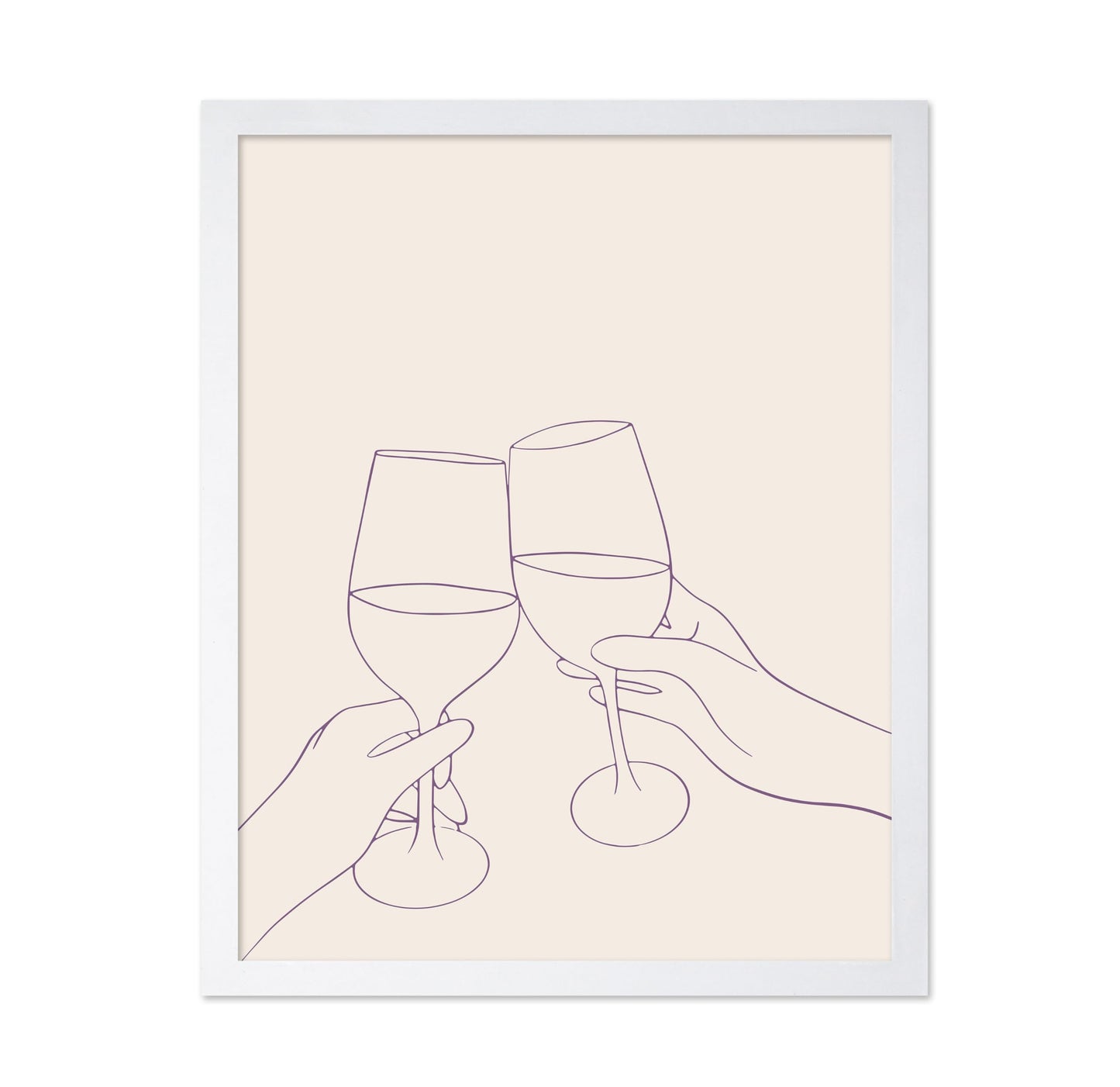 Cheers Line Drawing No6
