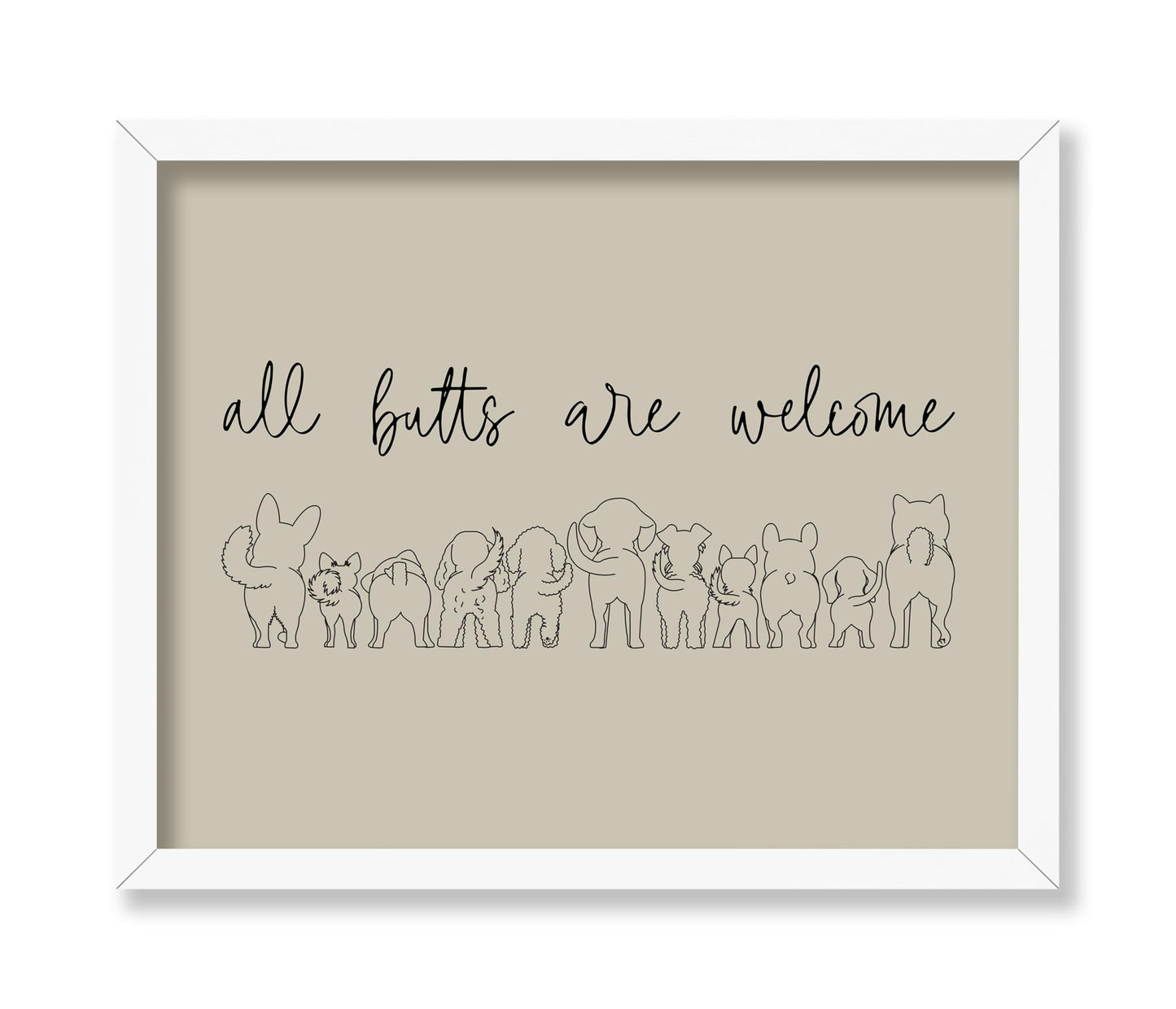All Butts are Welcome No1