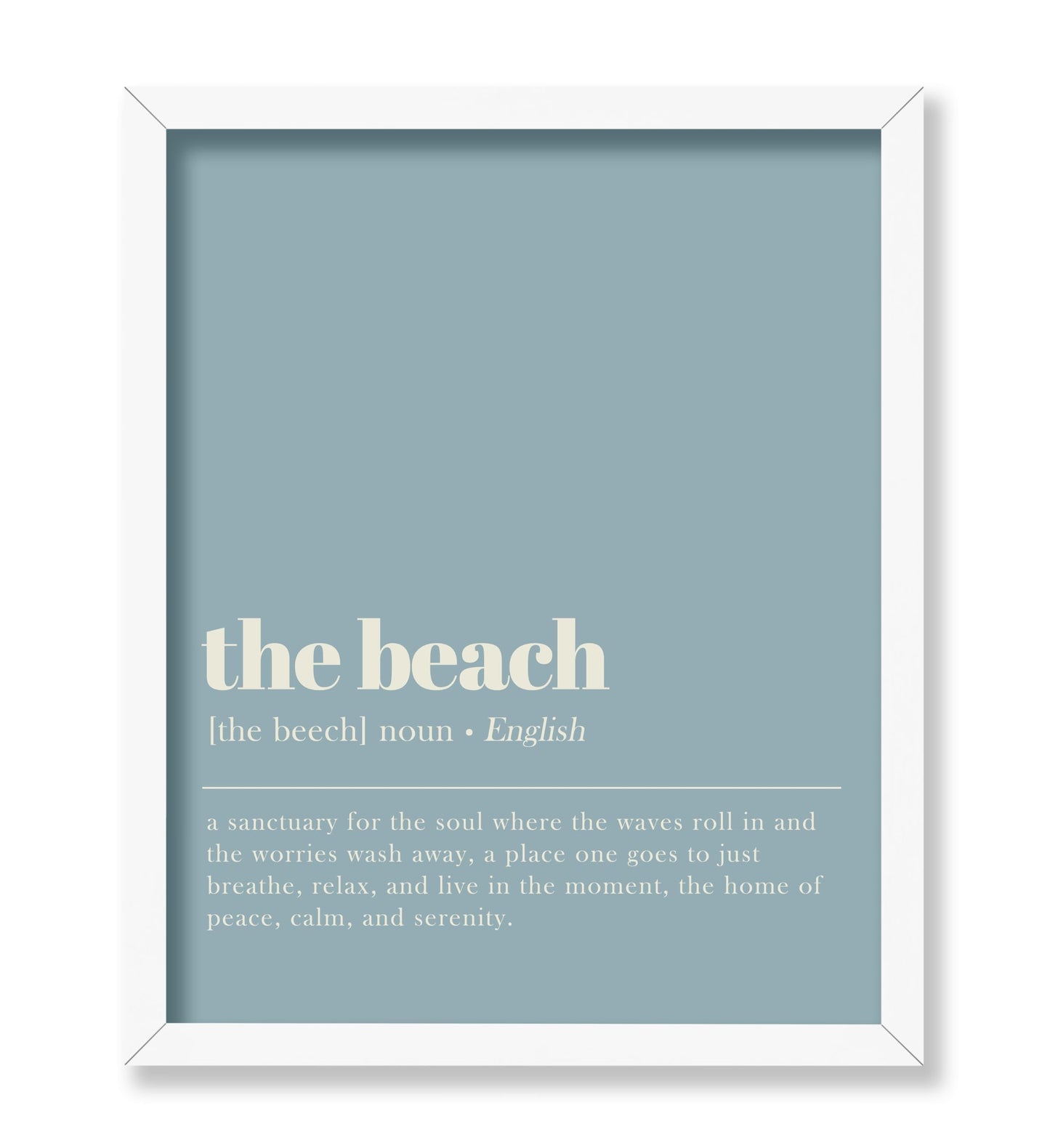 Definition of The Beach