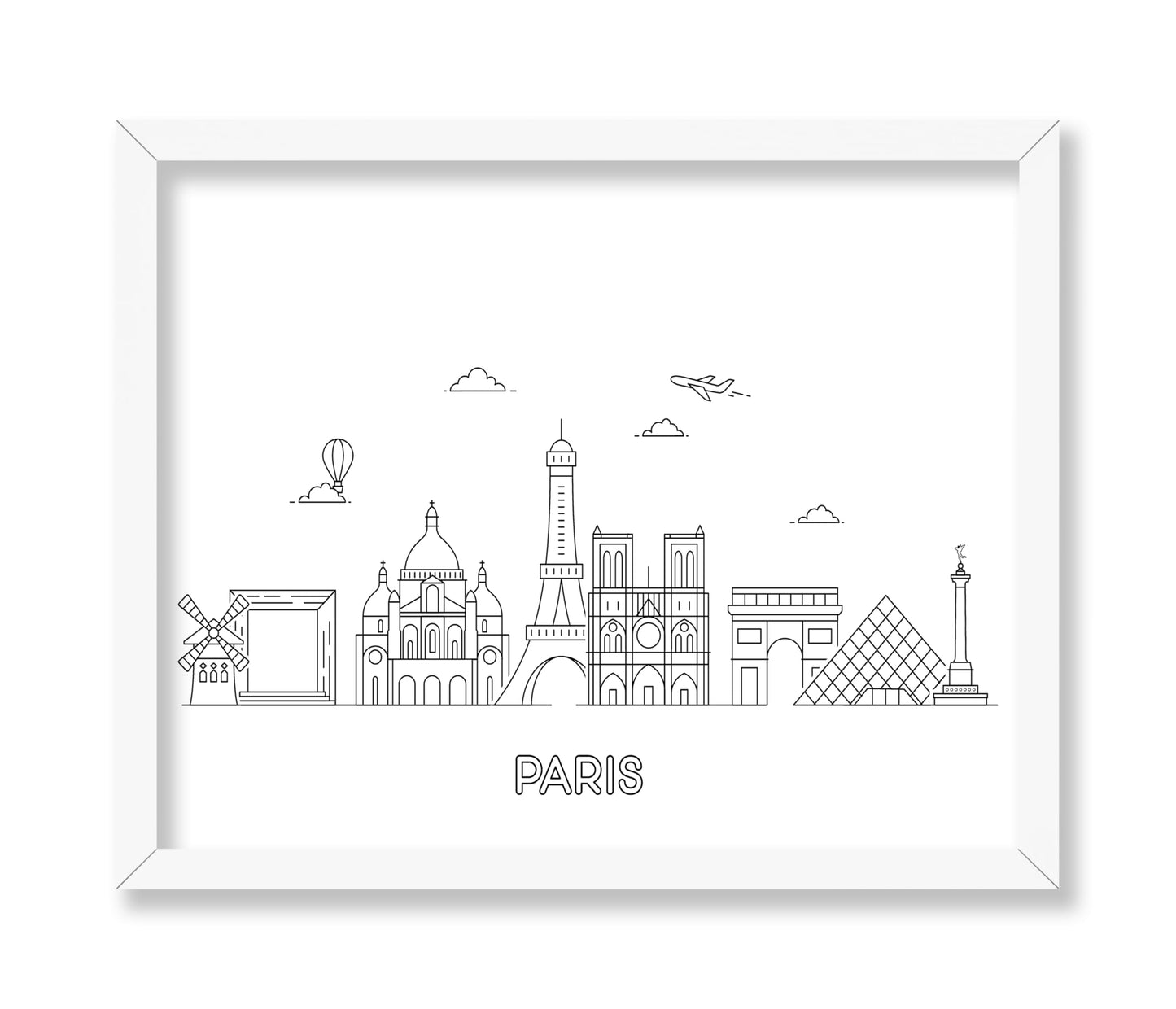 Paris Skyline No2
