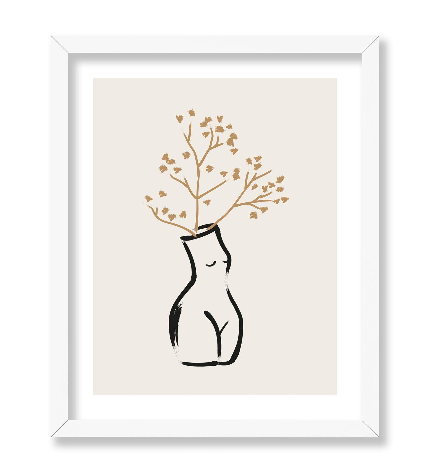 Body Figure Vase