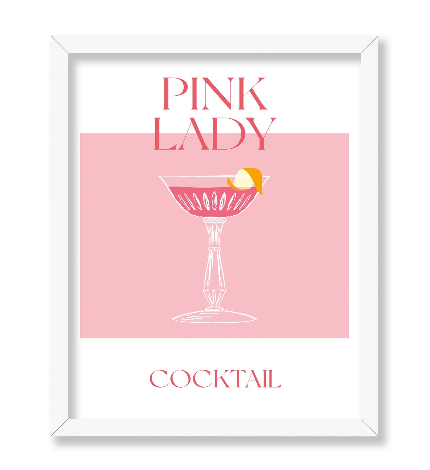 Pink Lady Cocktail