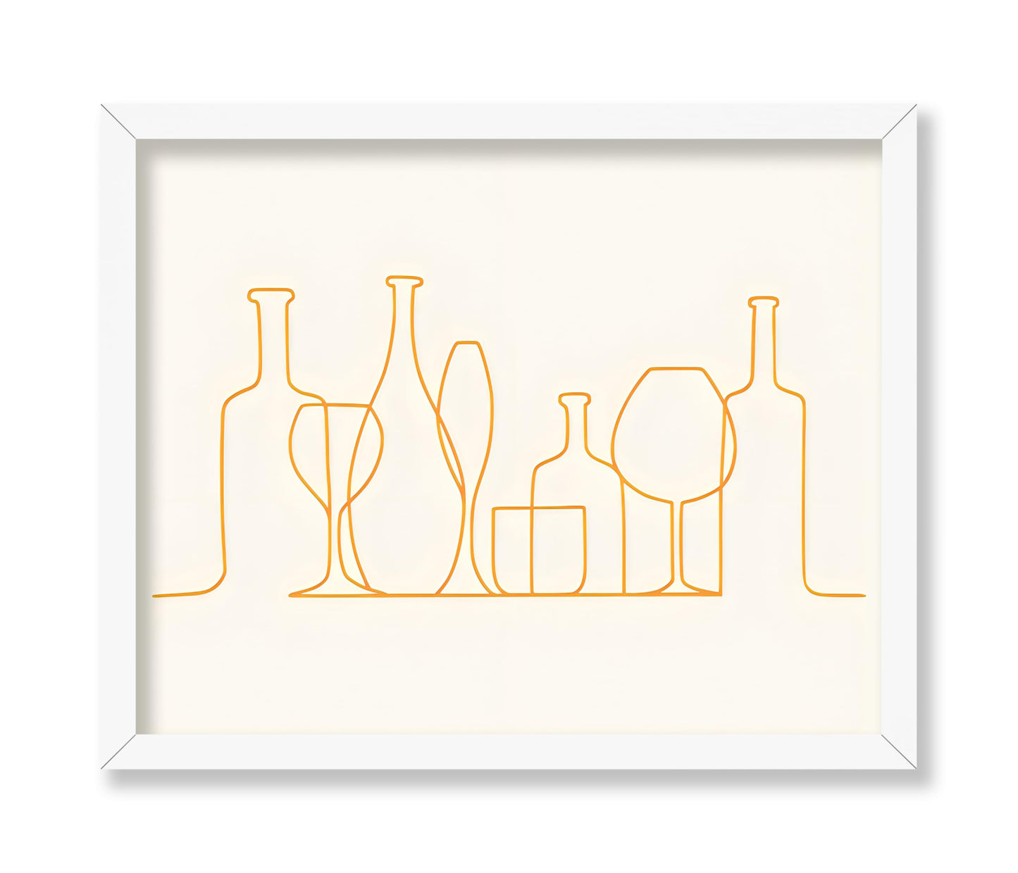 Alcohol Drinks Line Art No1