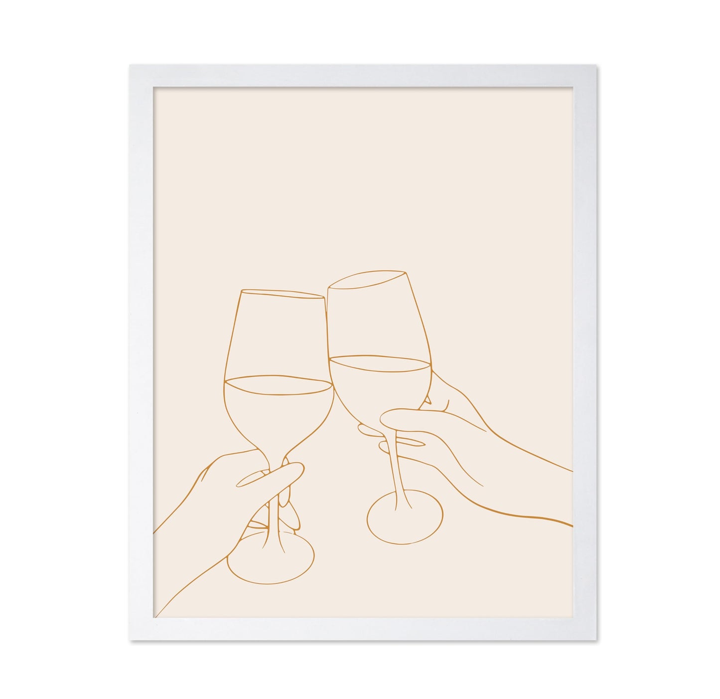 Cheers Line Drawing No3