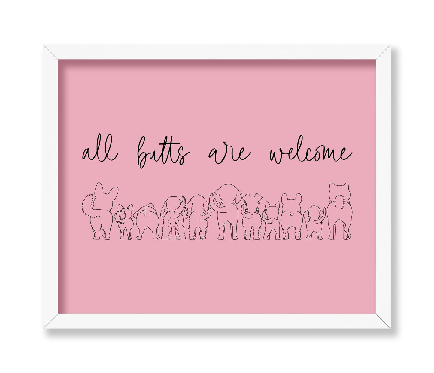 All Butts are Welcome No3