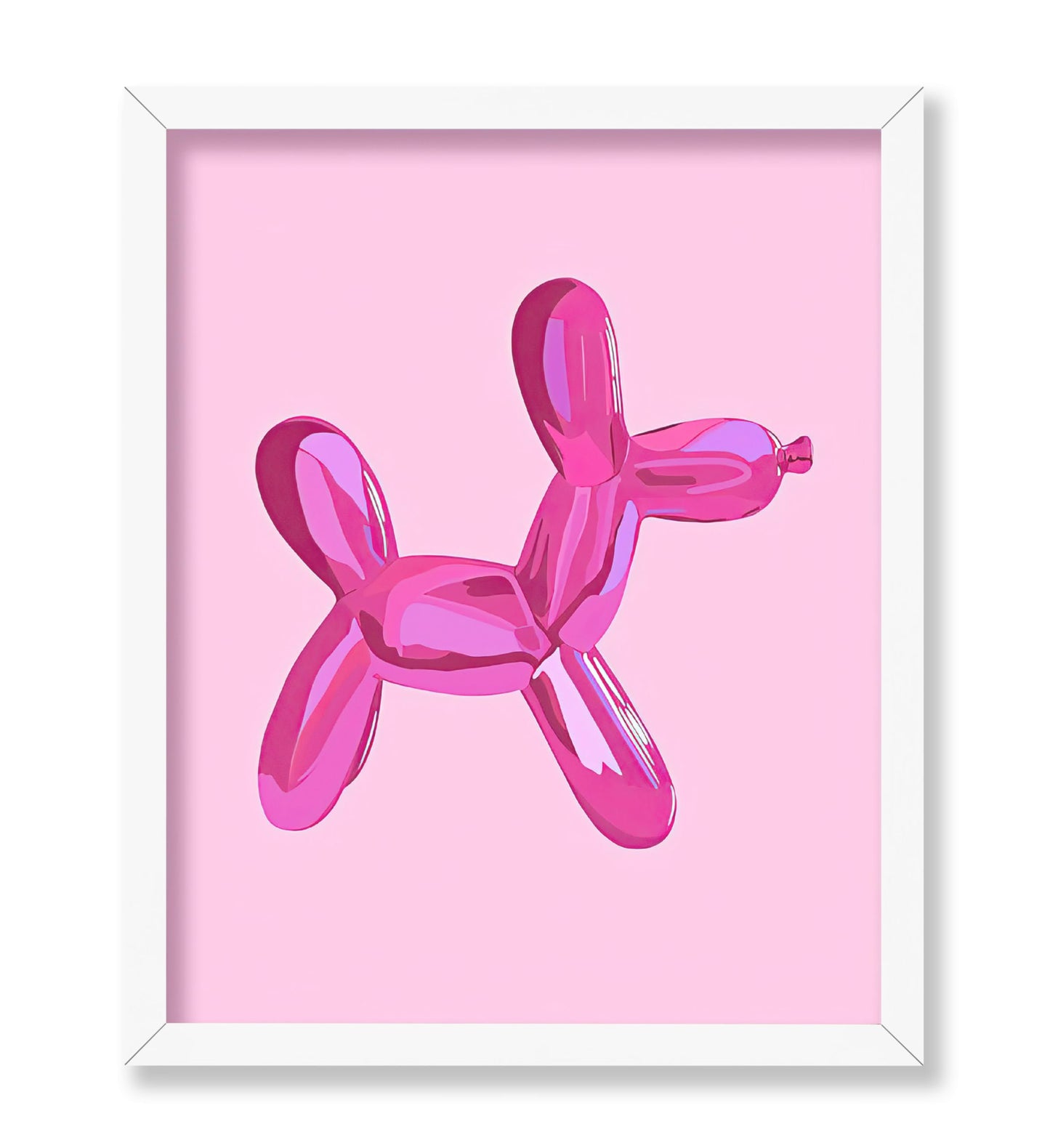 Pink Balloon Dog