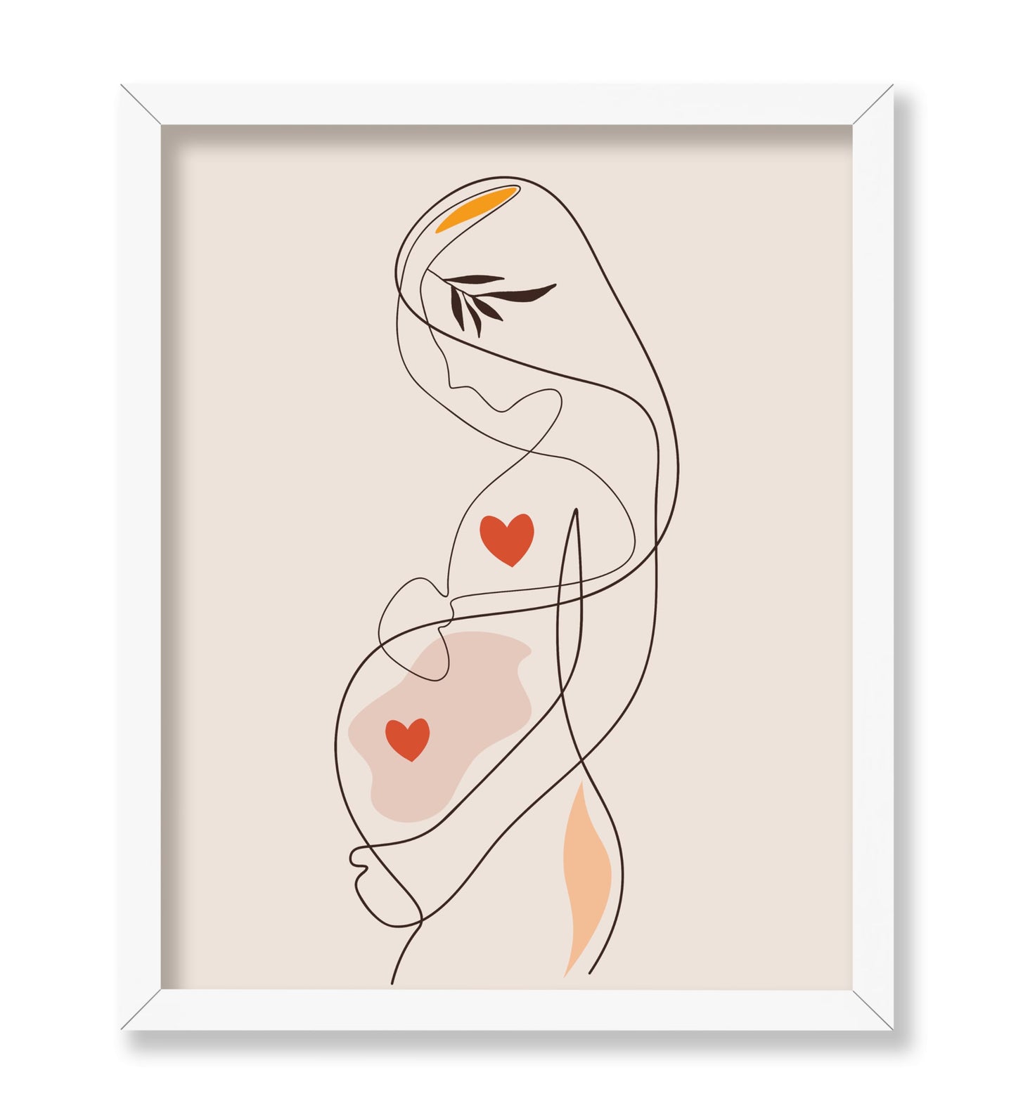 Pregnant Lady Drawing No2