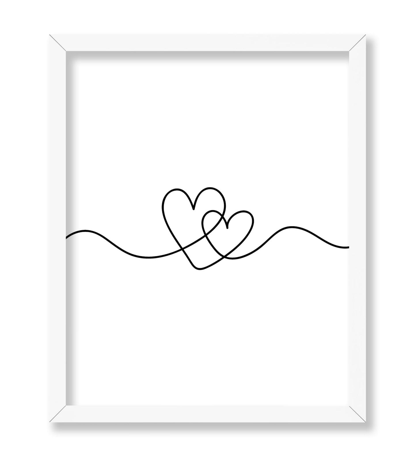 Continuous Line Hearts