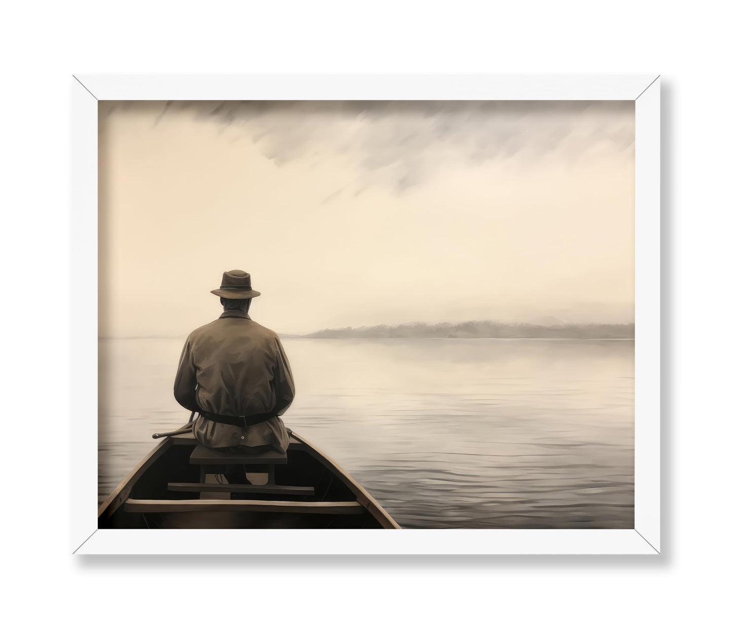 Fisherman on Boat