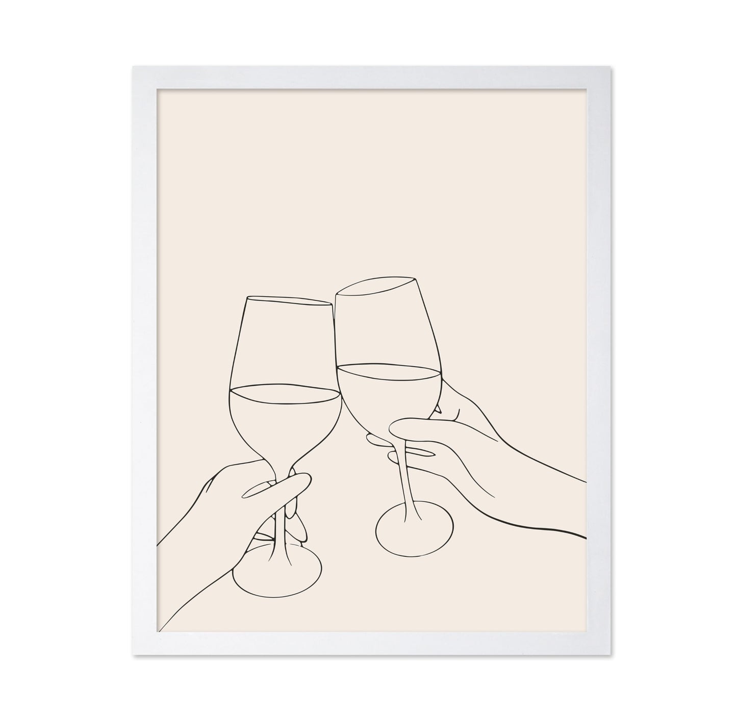 Cheers Line Drawing No7