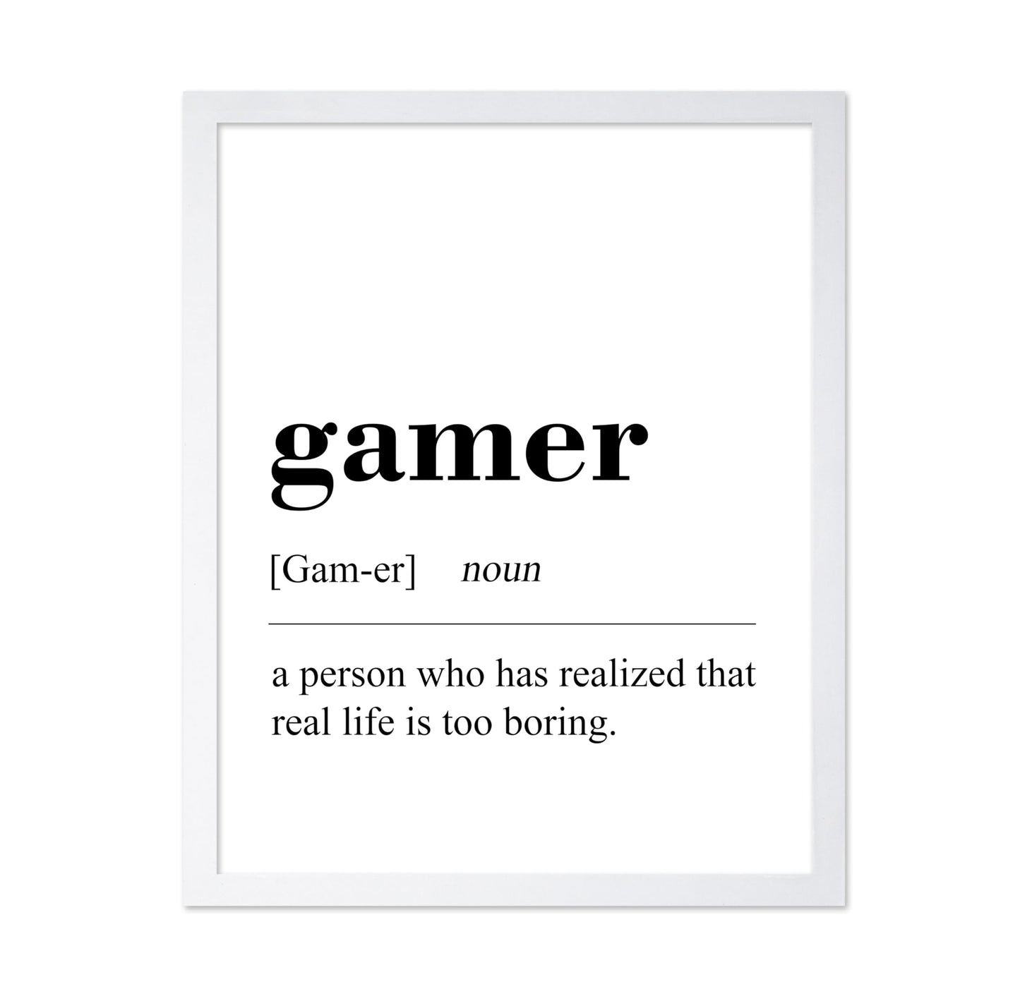 Gamer Definition