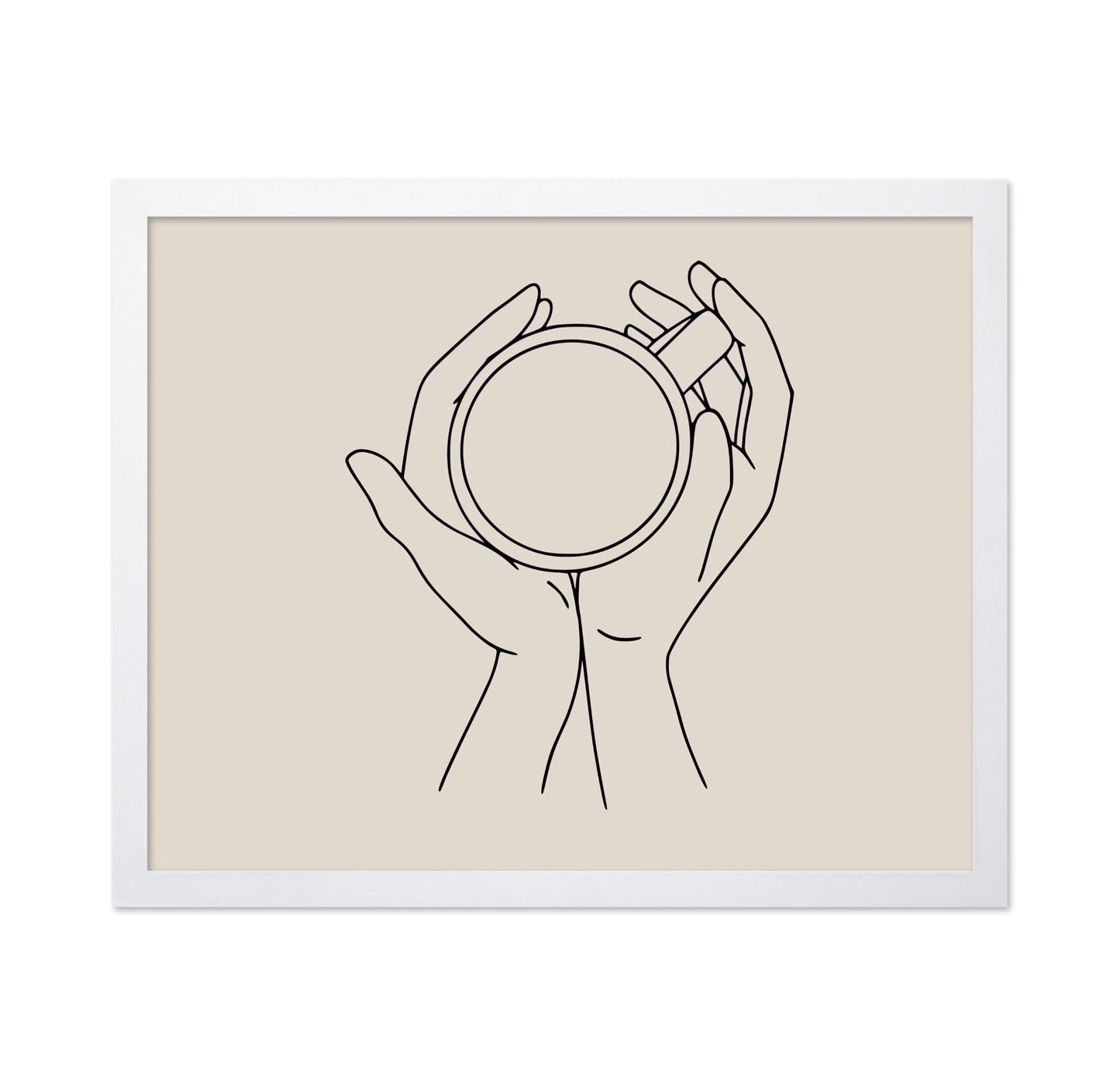 Hands Holding Cup