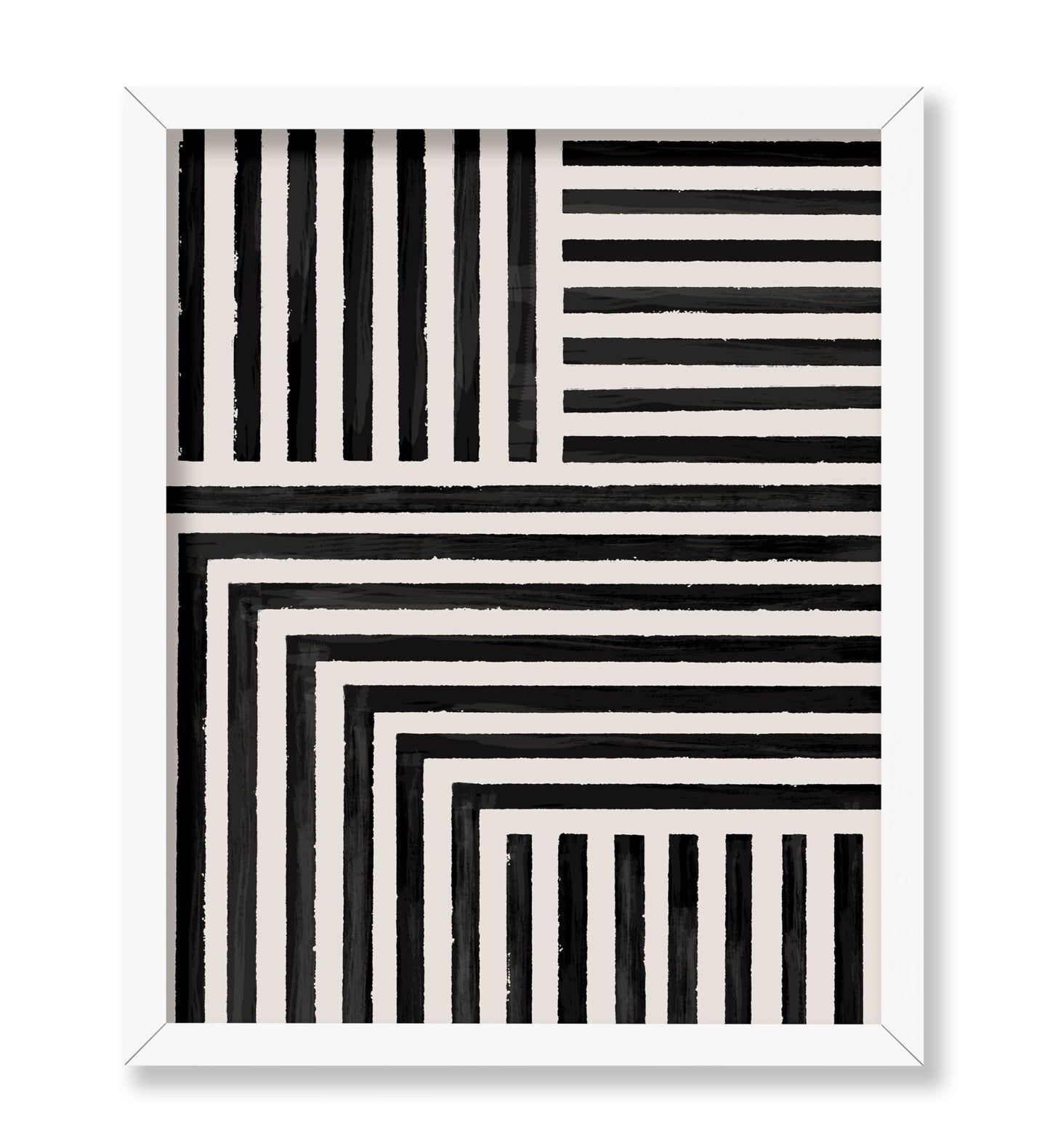 Geometric Line Drawing No2