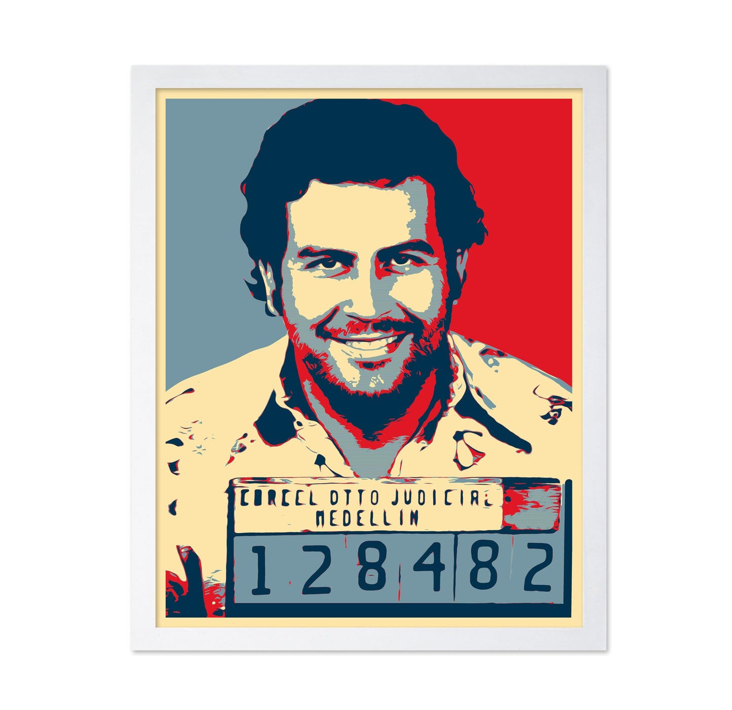 Pablo Escobar Mugshot No2