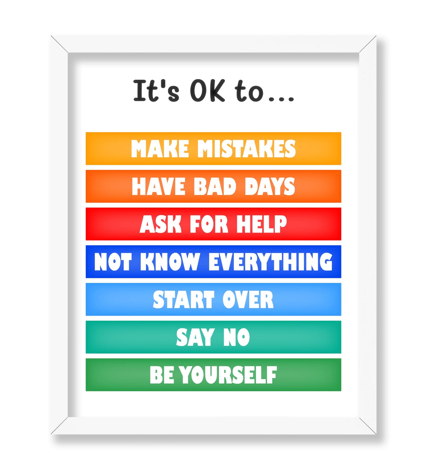 It's OK To Make Mistakes No2