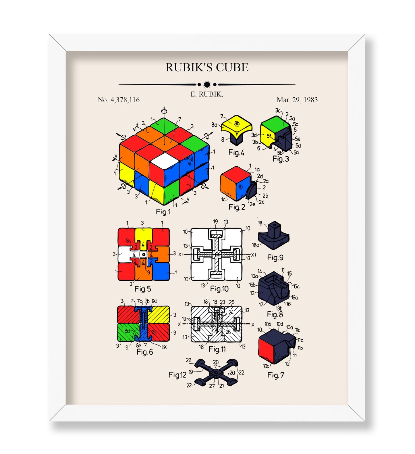 Rubik's Cube Blueprint