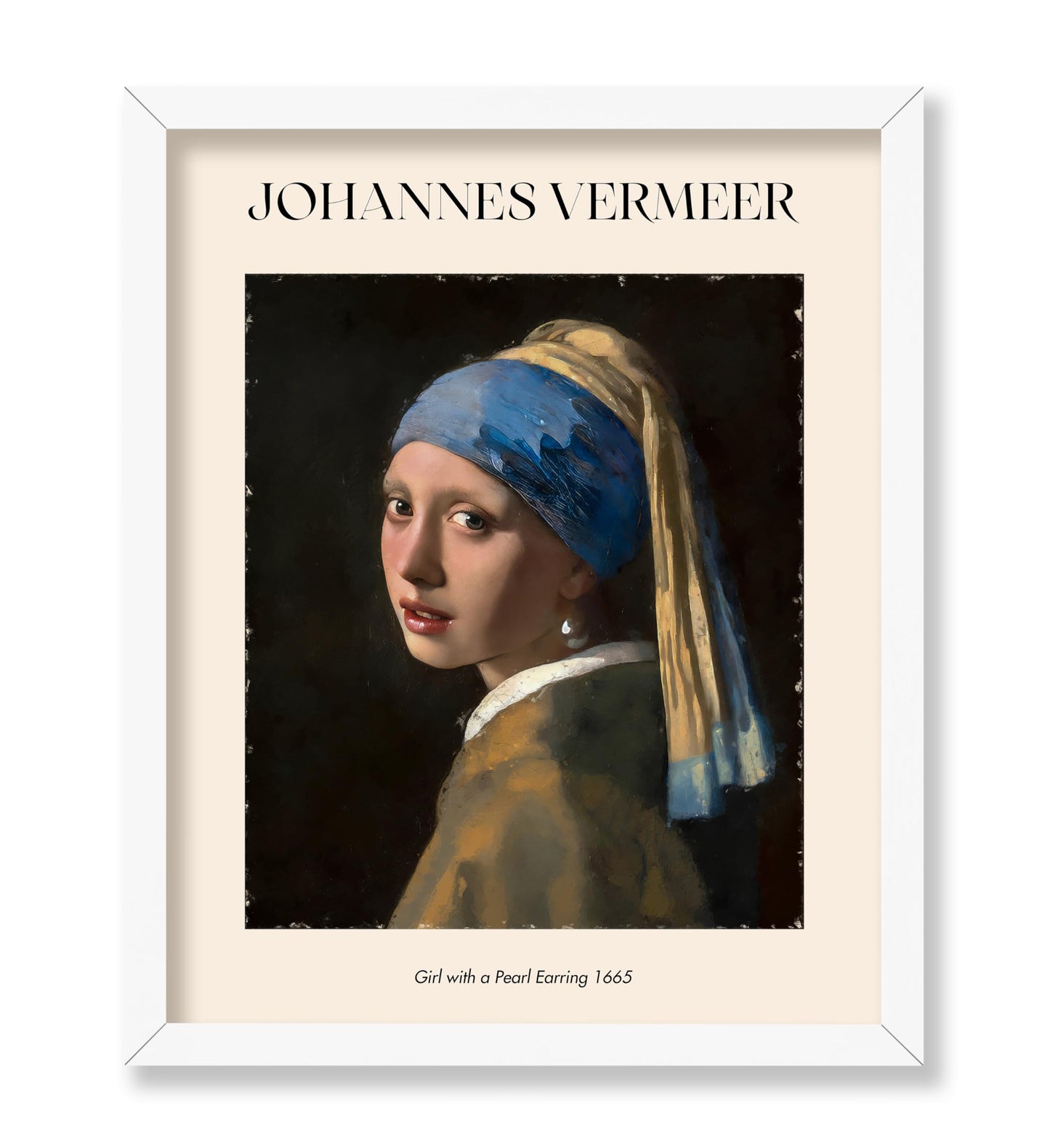 Johannes Vermeer - Girl With A Pearl Earring