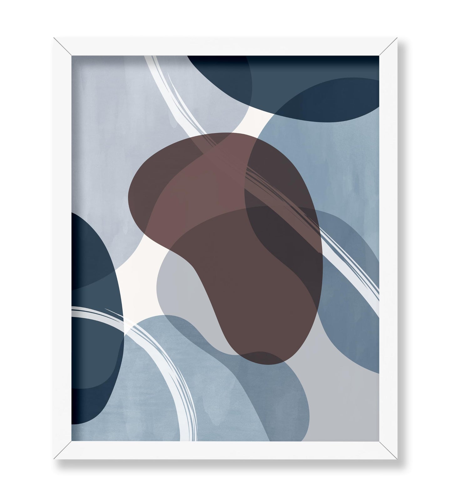 Blue Shapes No4