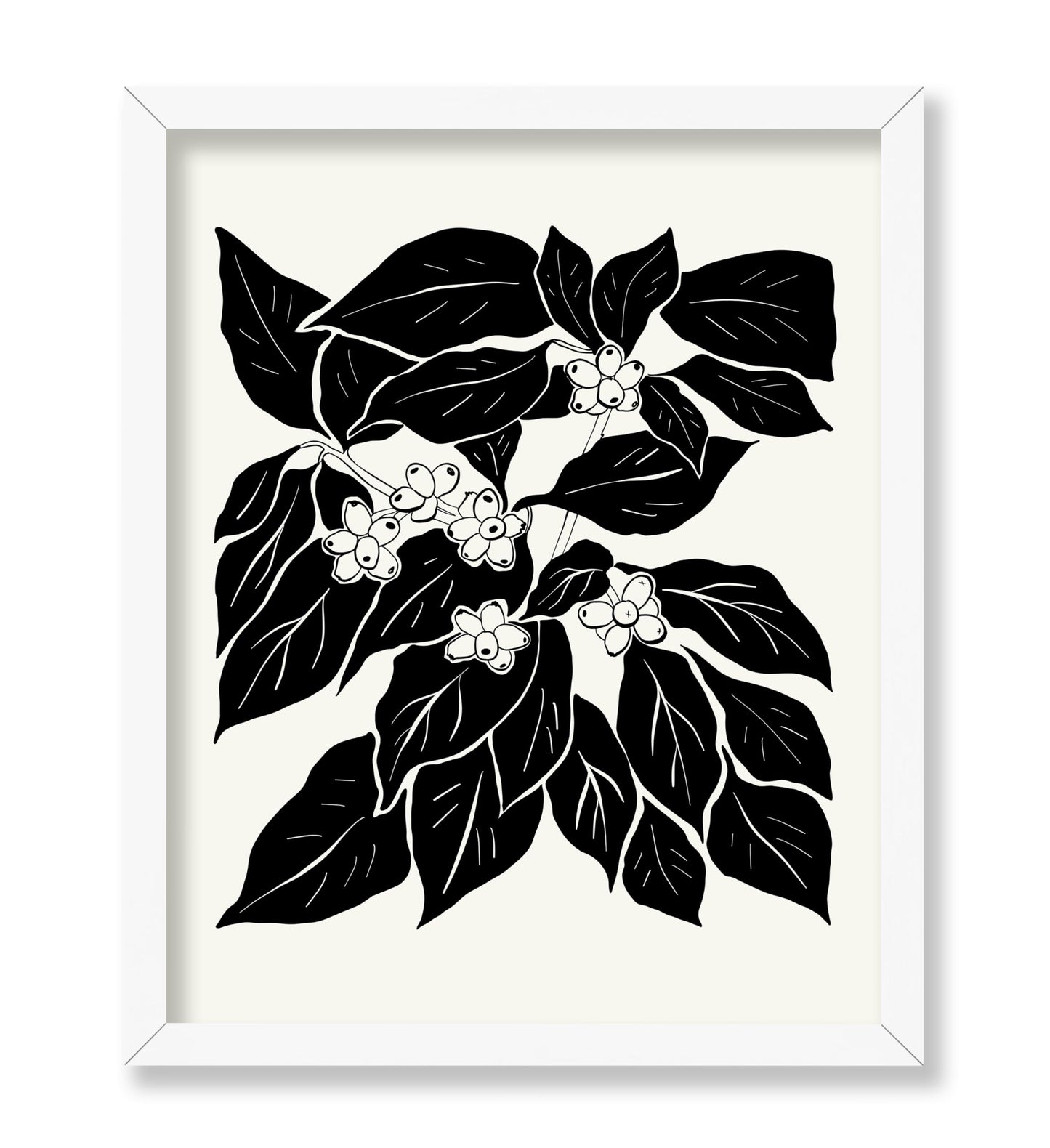 Abstract Plant Illustration