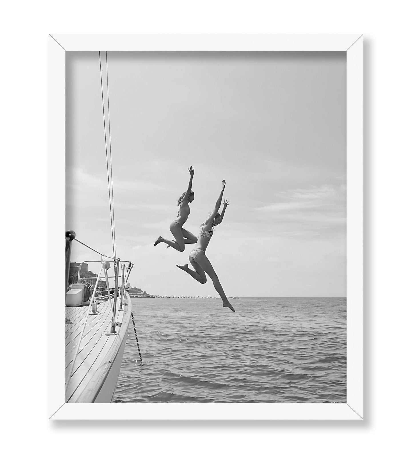 Jumping Off a Boat