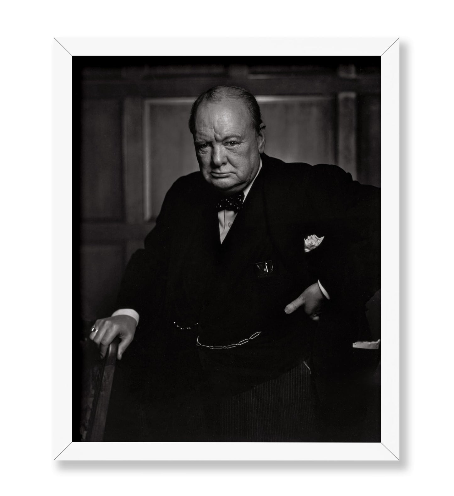 Winston Churchill Portrait