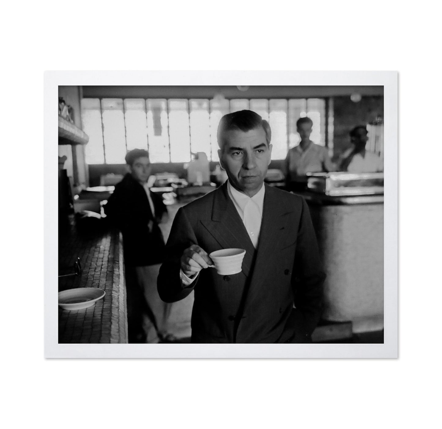 Gentleman Having a Cup of Joe