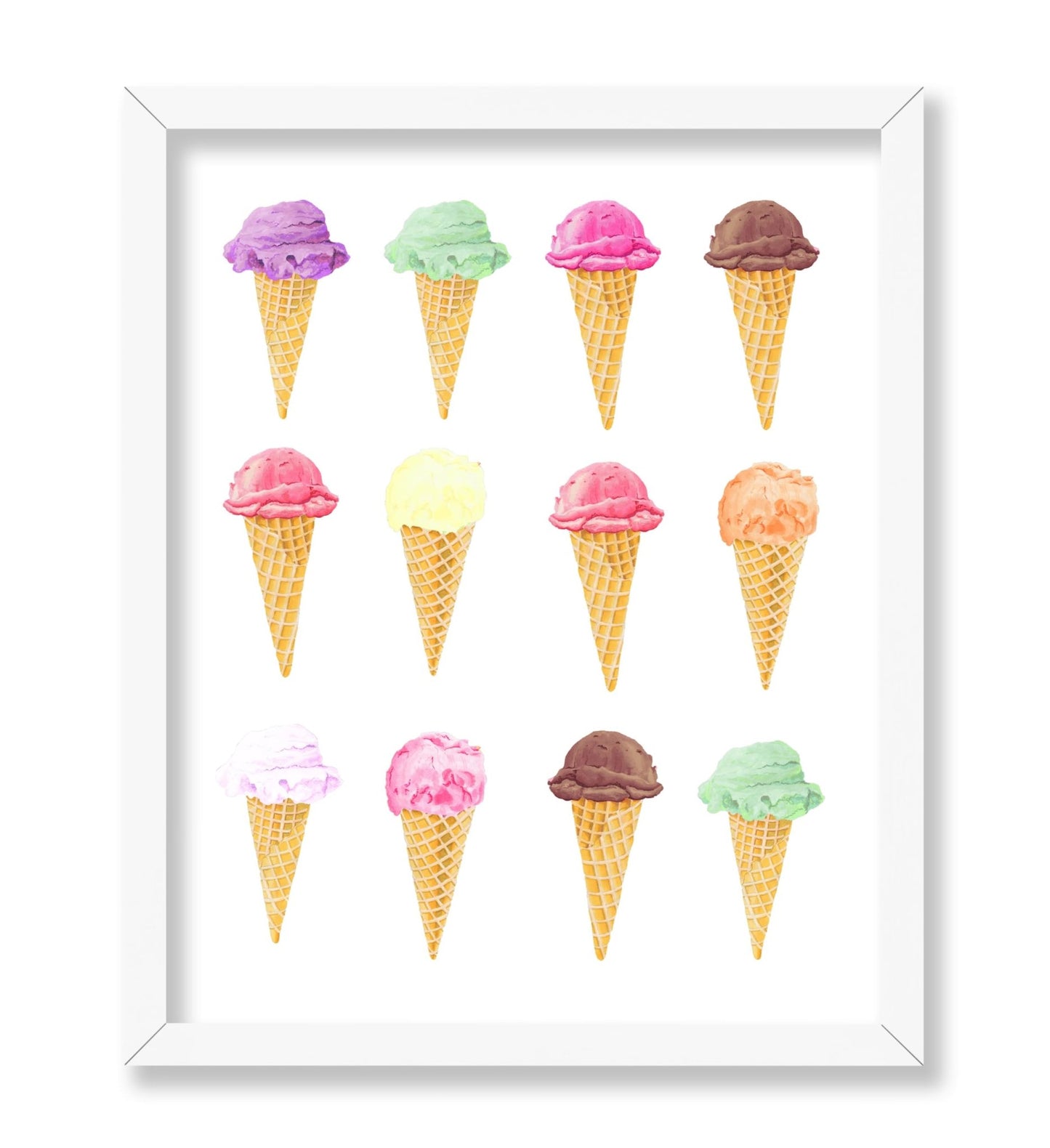 Different Ice Cream Flavors