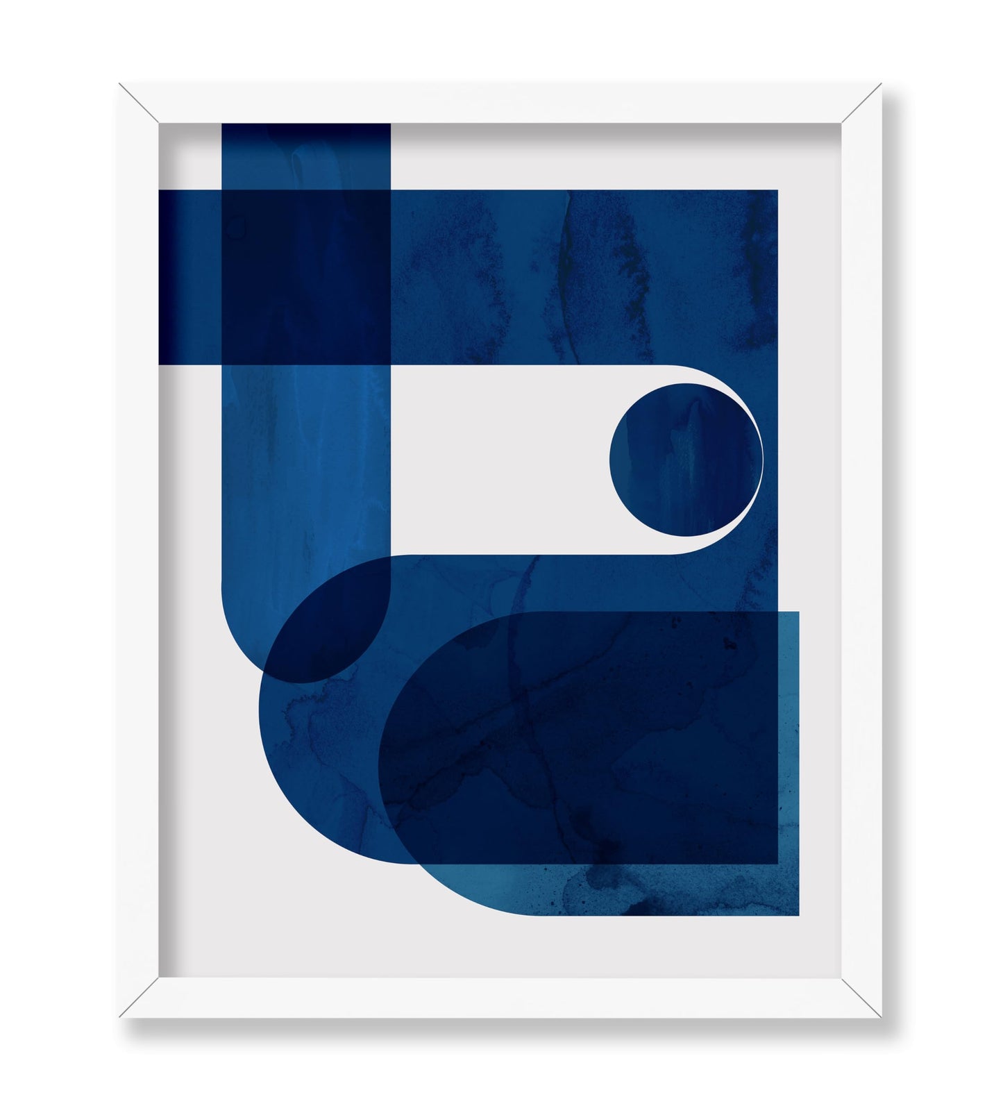 Blue Shapes No2