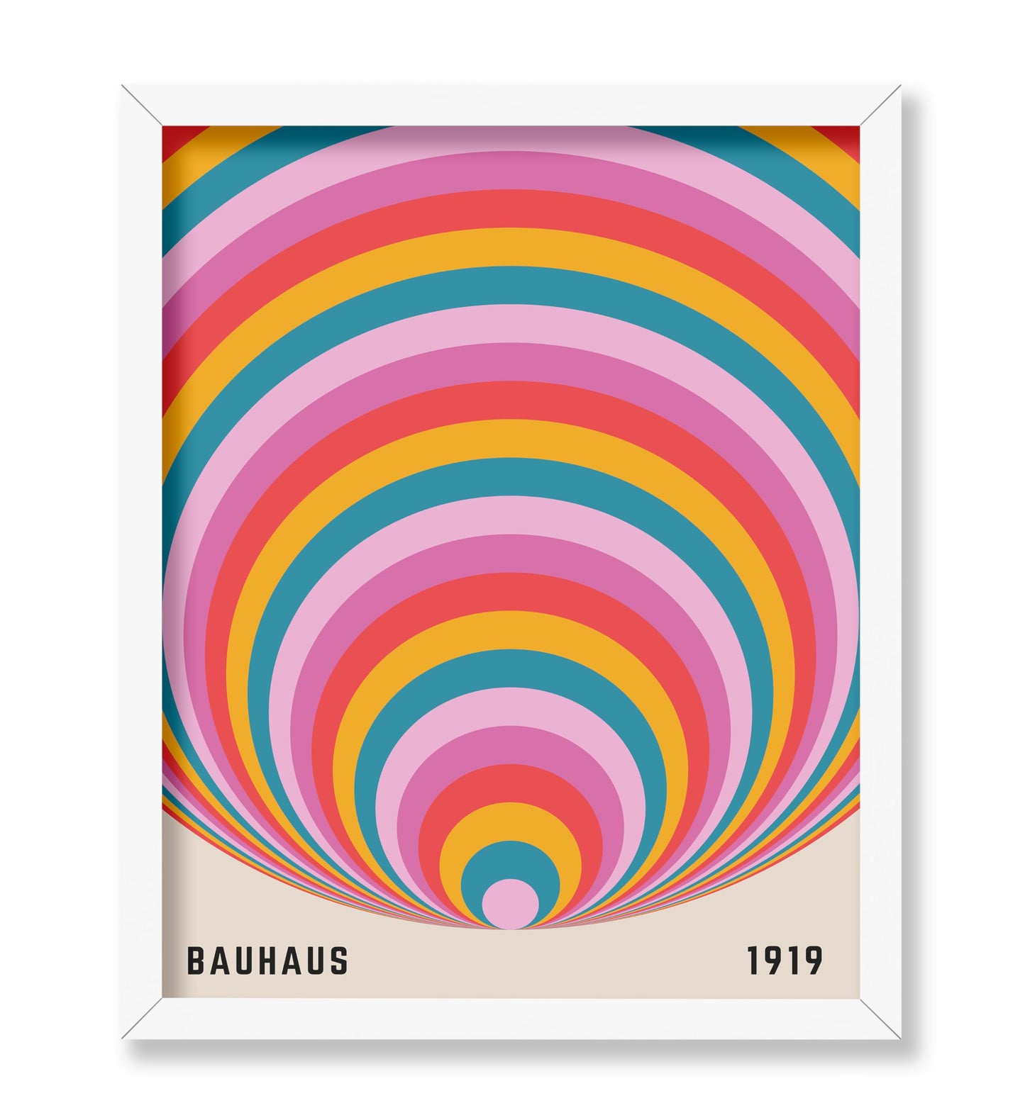 Bauhaus - Rainbow Circles