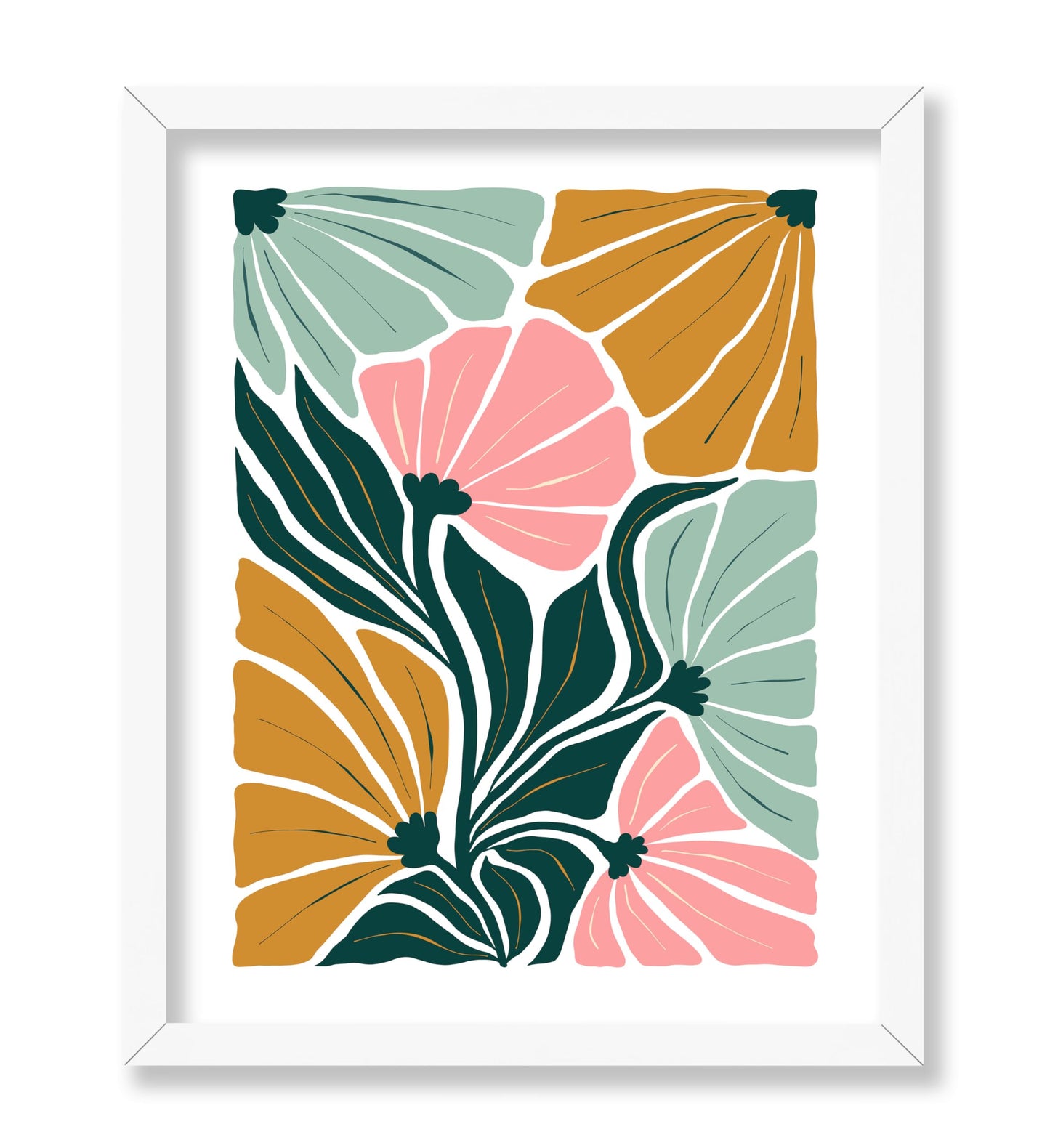 Abstract Flowers No7