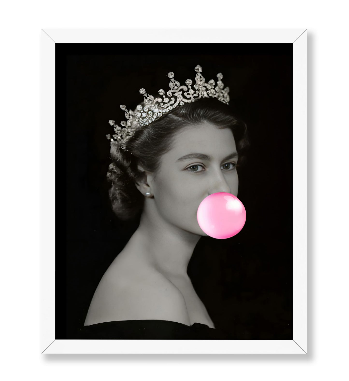Queen Elizabeth Pink Bubble Gum No2