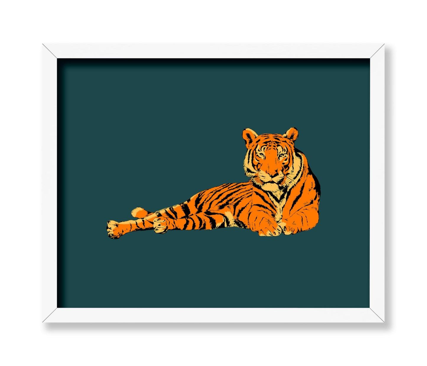 Lying Tiger No1