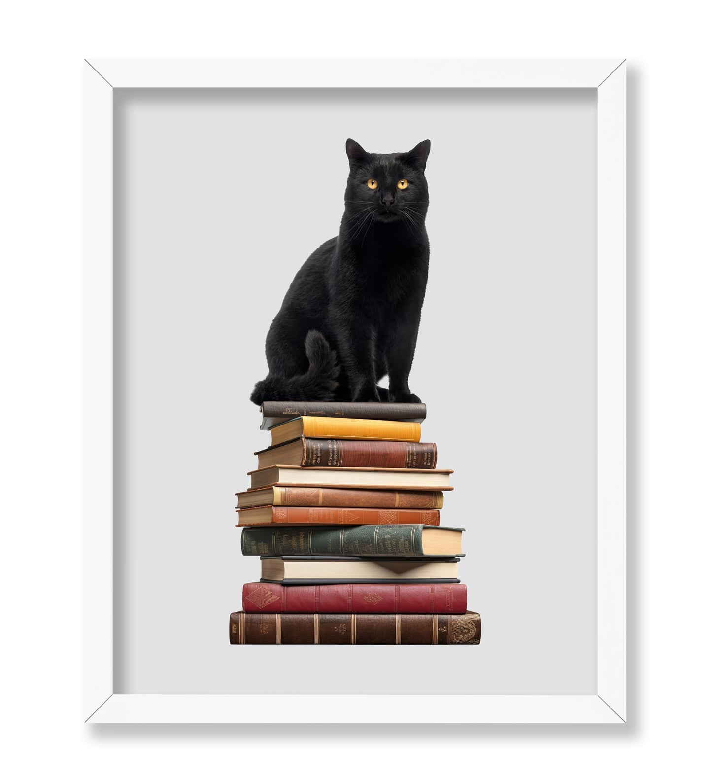 Cat & Books