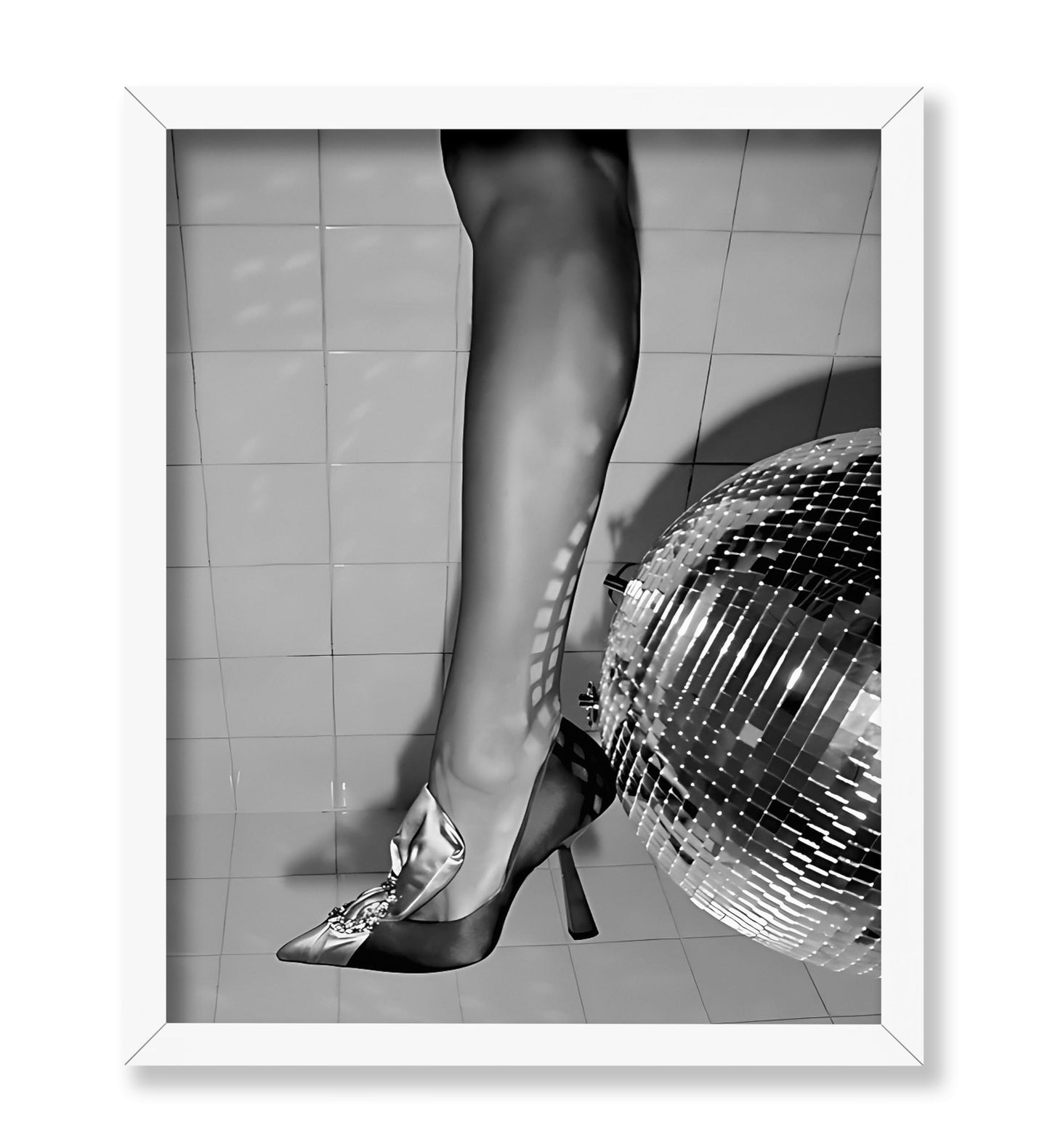 Heels & Disco Ball