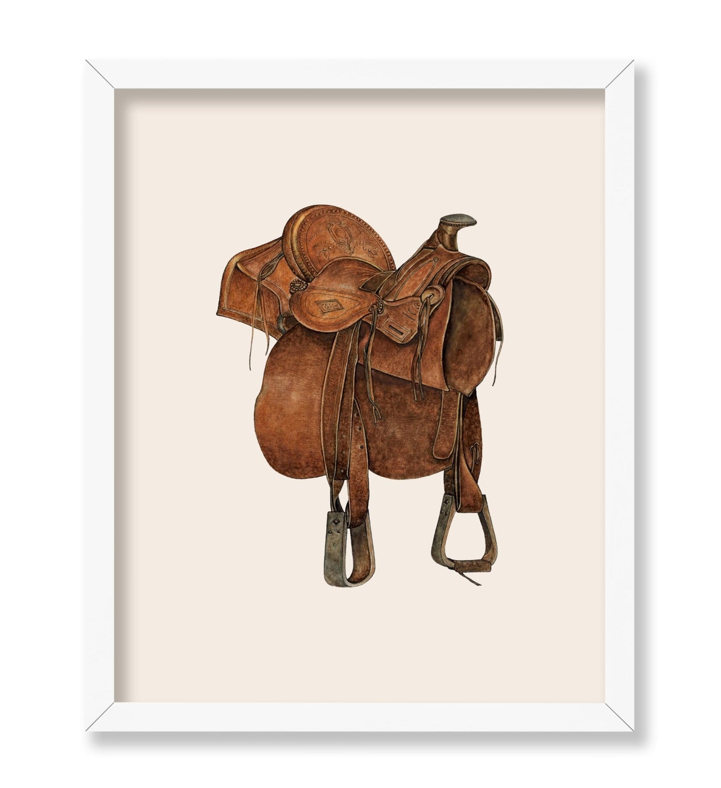 Leather Horse Saddle