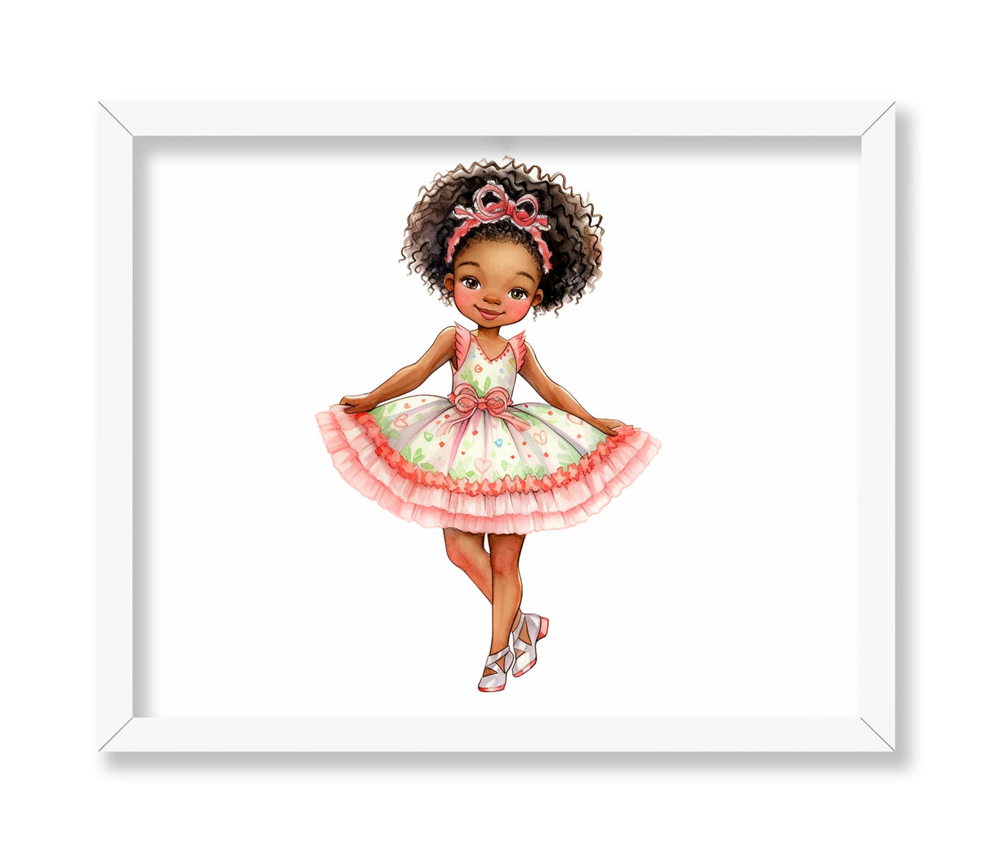 Little Black Ballerina Girl No3
