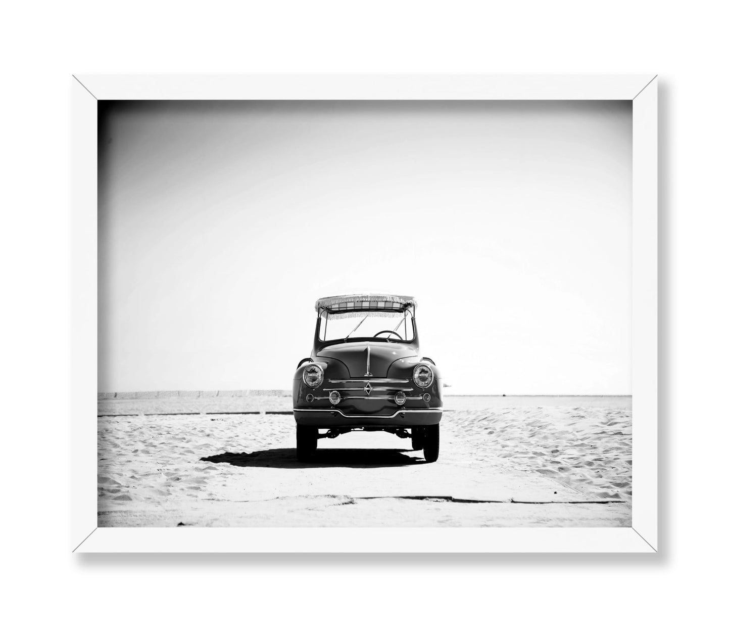 Car on the Beach
