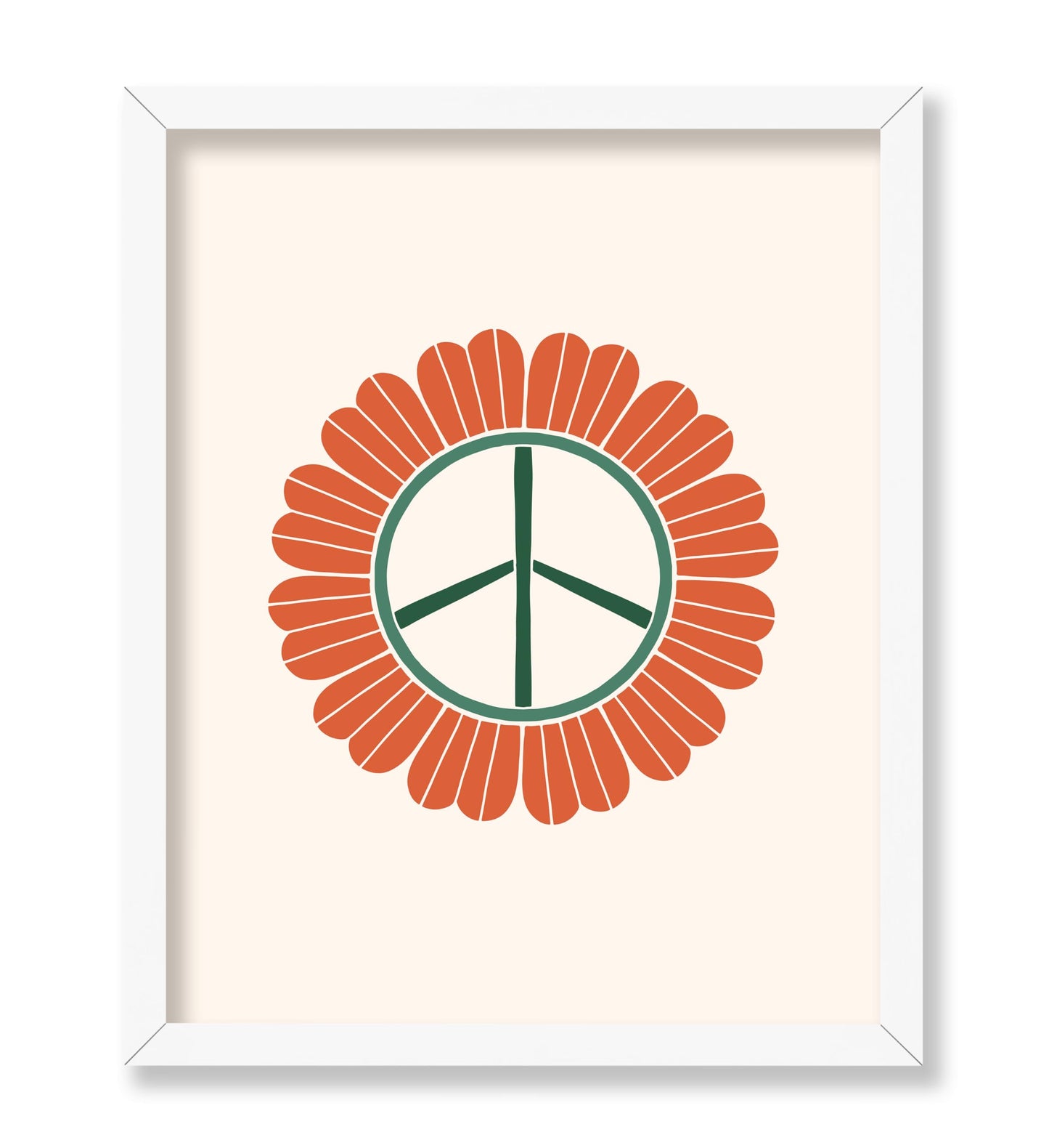 Floral Hippie Peace No2