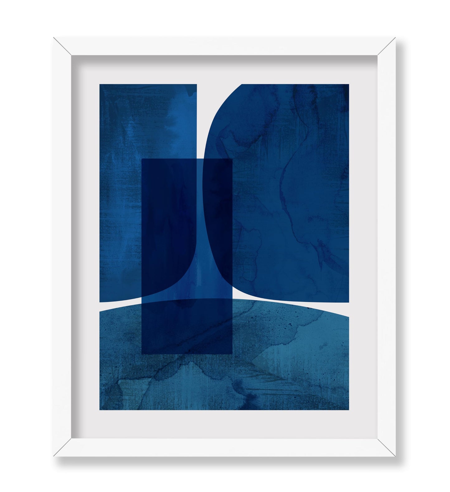 Blue Shapes No3