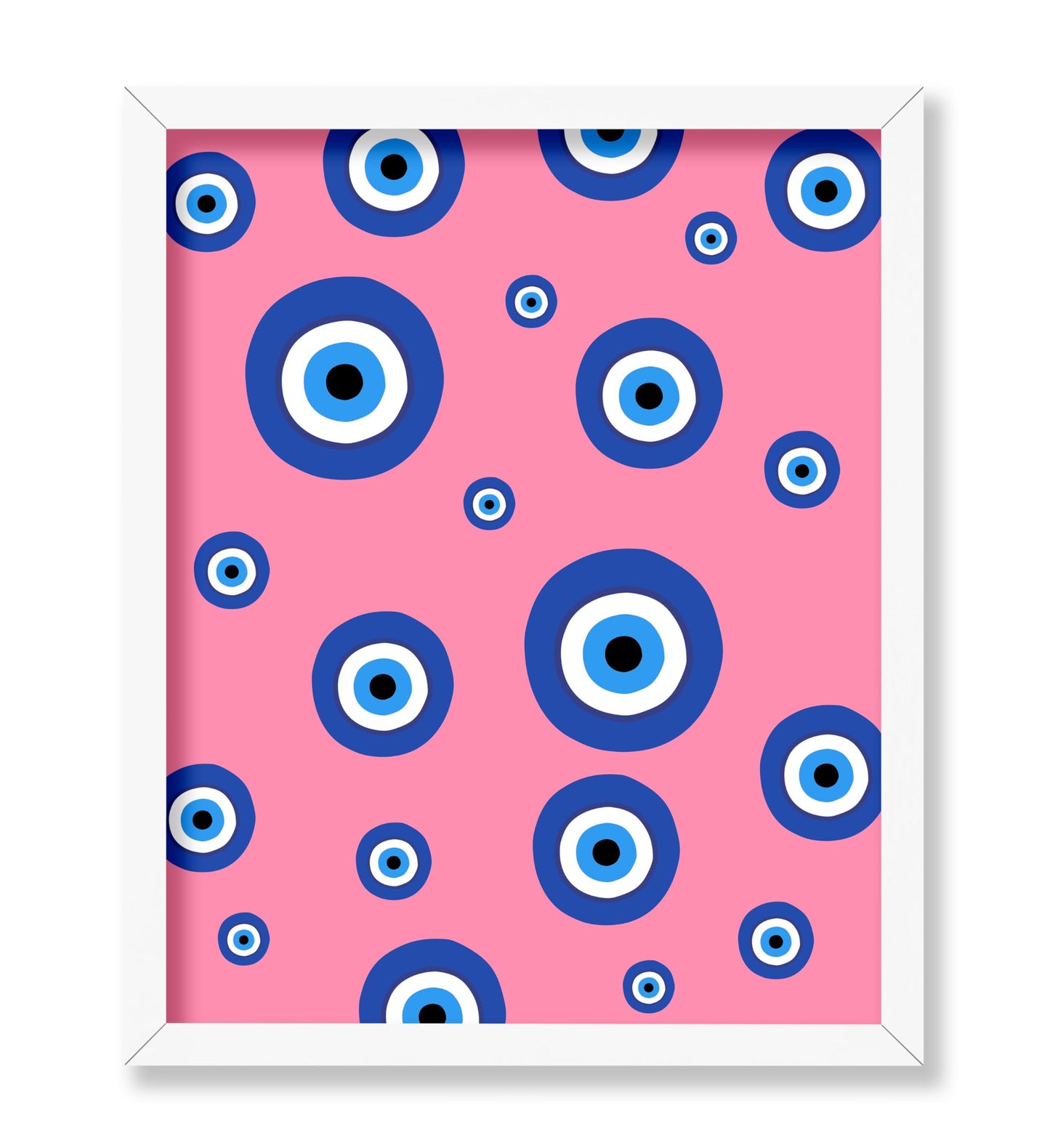 Traditional Evil Eye Pattern