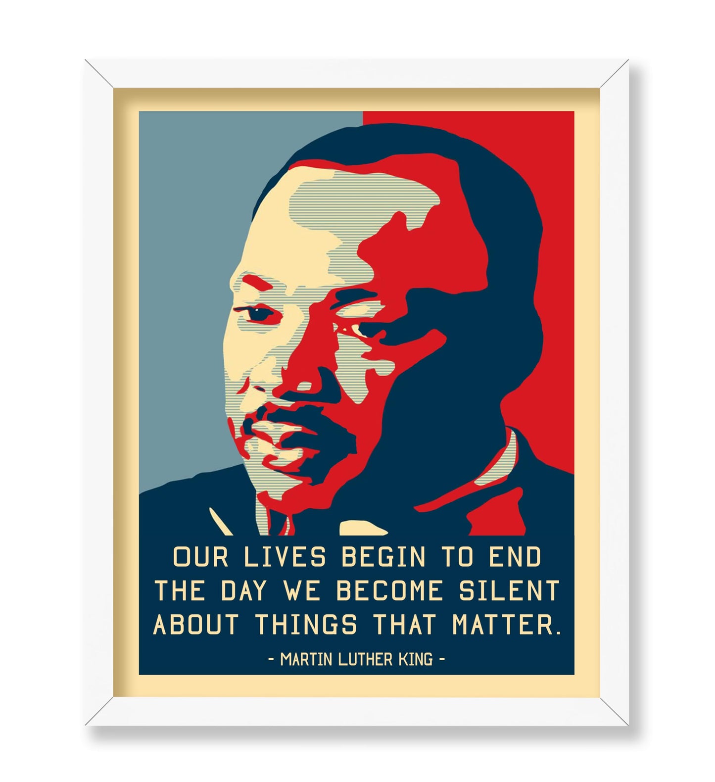 Martin Luther King - The Day We Become Silent