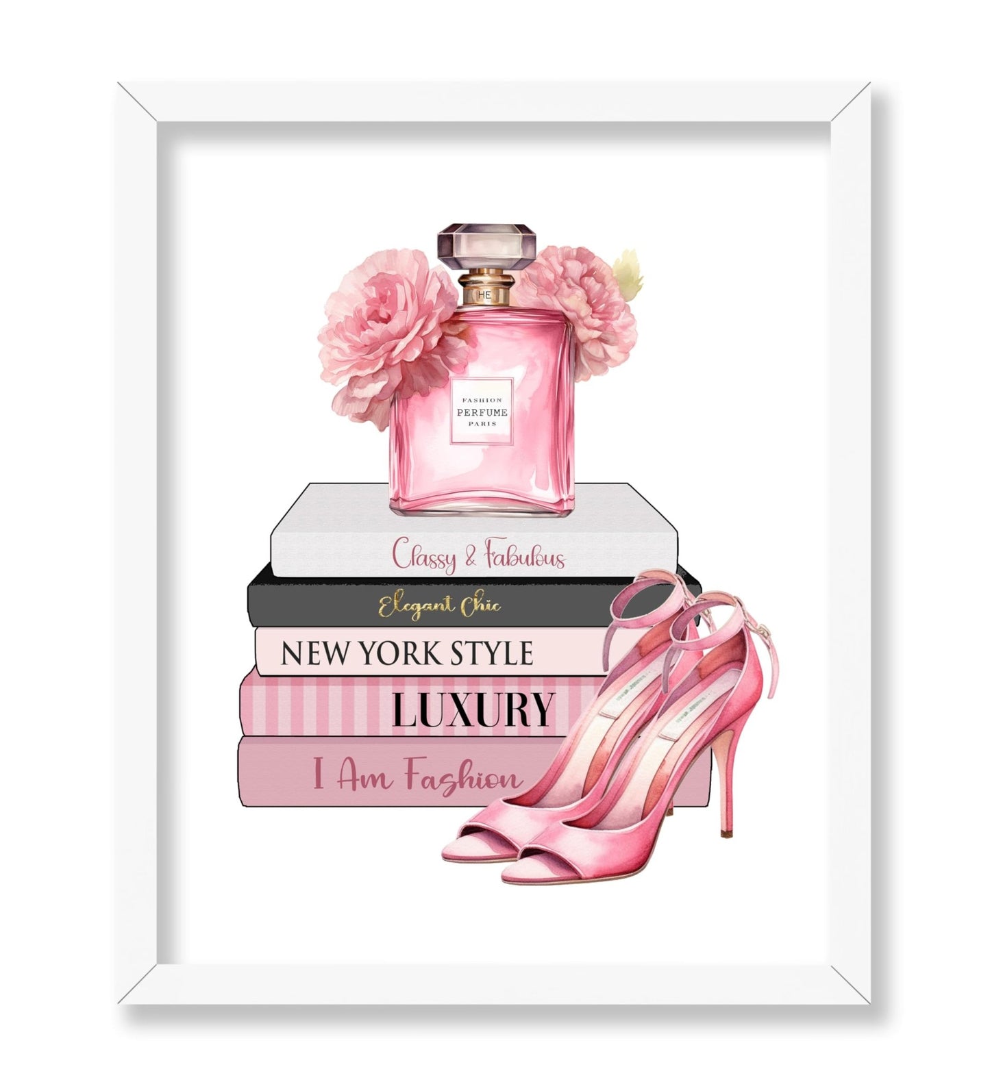 Pink Perfume and Heels
