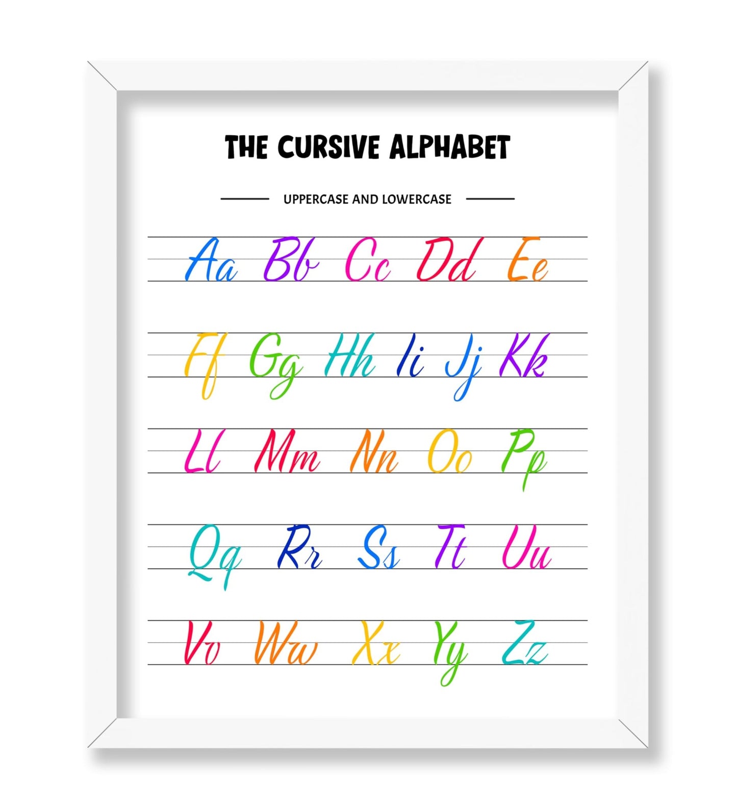 Cursive Alphabet